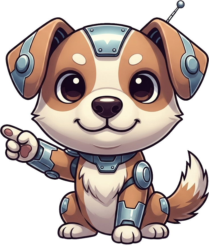 Snoutli Mascot inviting you to try the demo
